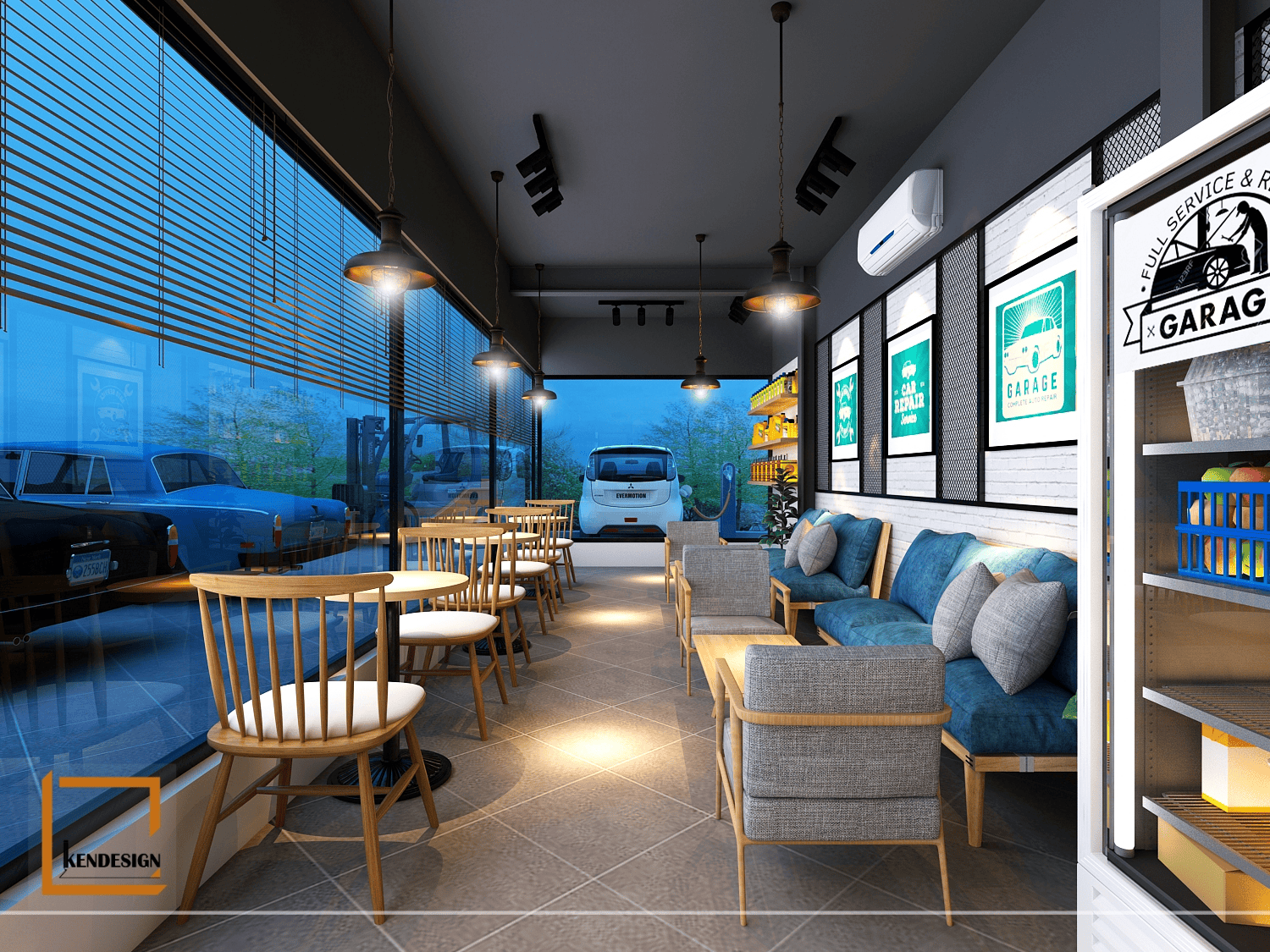 lên concept tổng thể ngay từ đầu